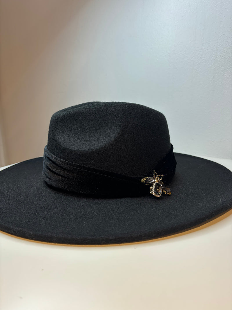 CHAPEAU LOUANE NOIR