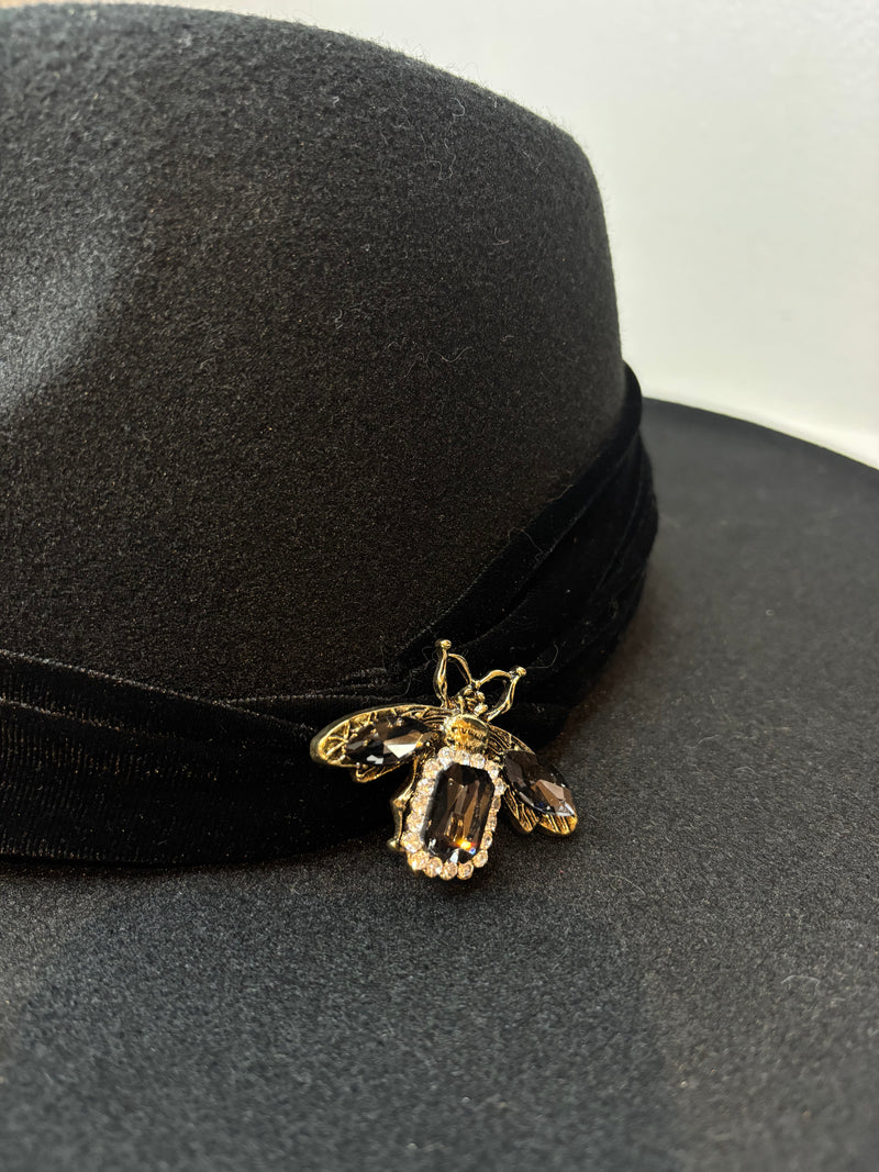 CHAPEAU LOUANE NOIR