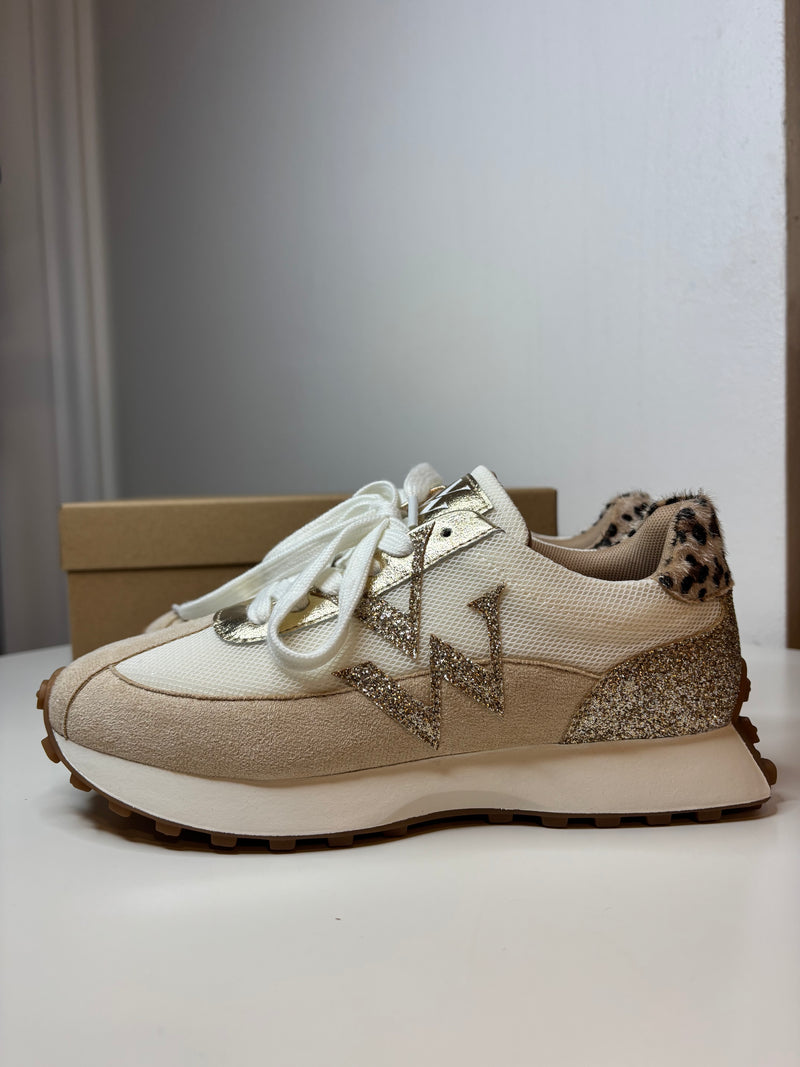 Baskets beiges FAUSTINE VANESSA WU