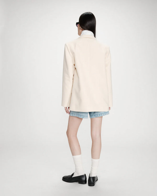 Blazer vanille Velvet
