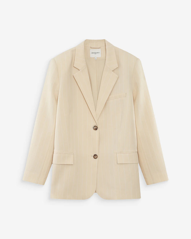Blazer vanille Velvet