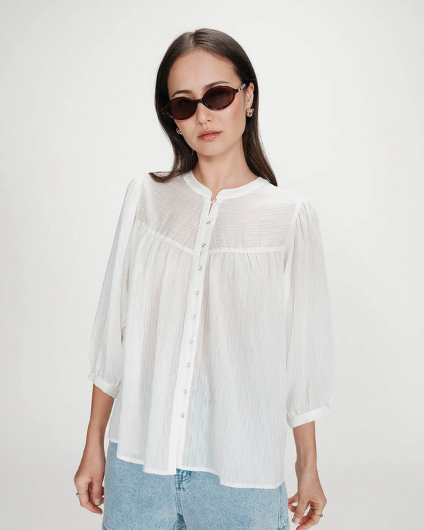 Blouse ivoire VANILLE