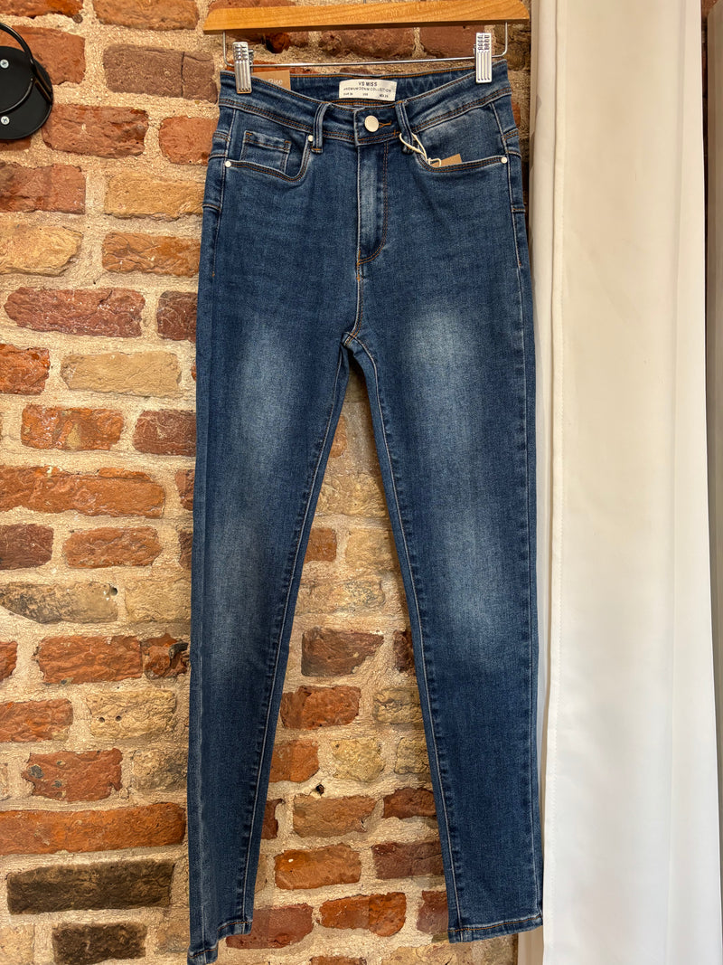 Jean skinny bleu