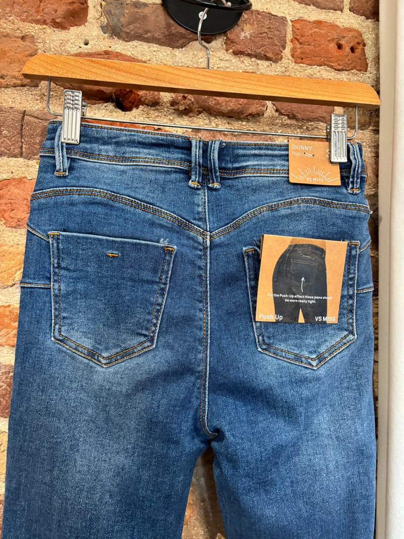 Jean skinny bleu