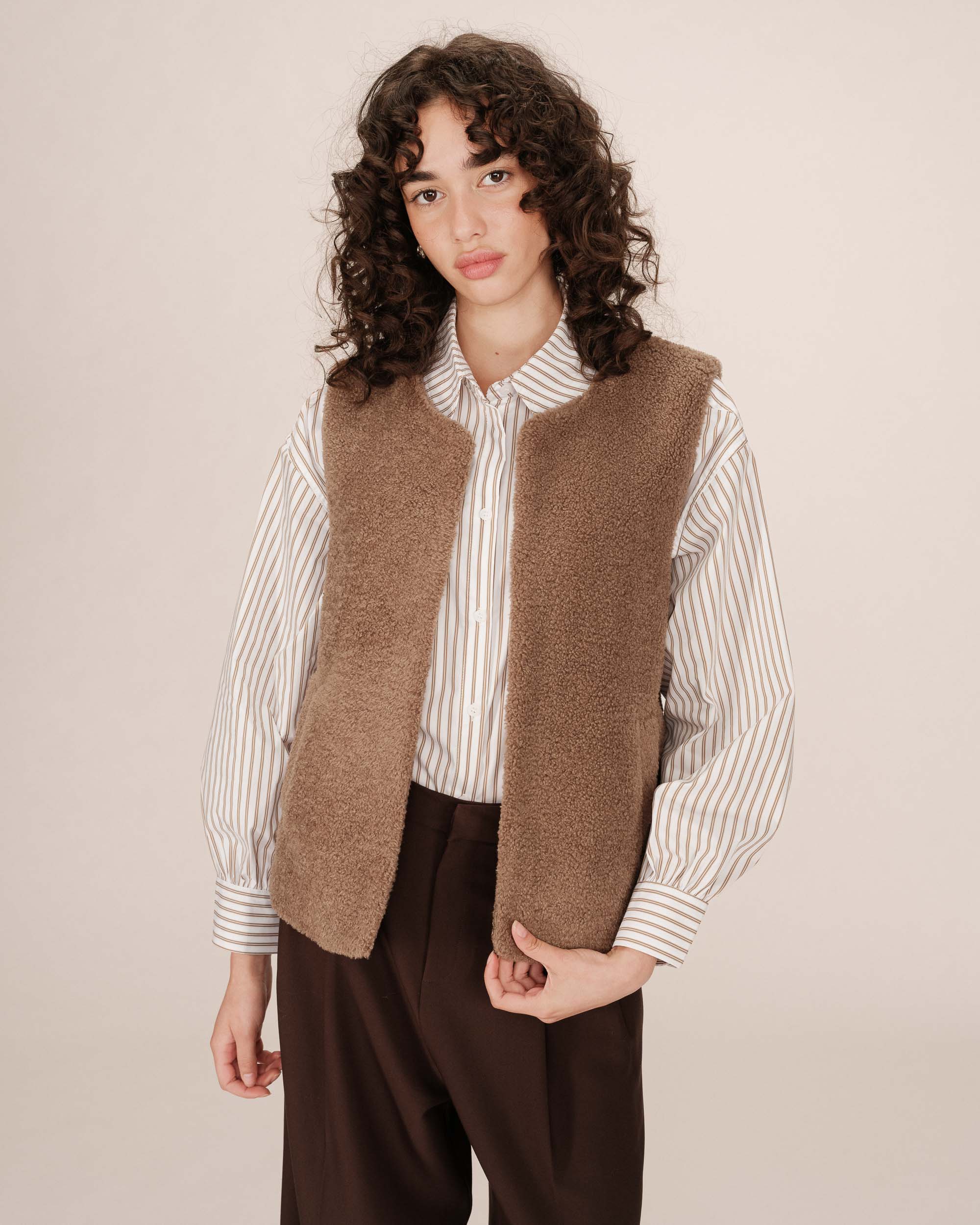 Veste taupe Sinatra