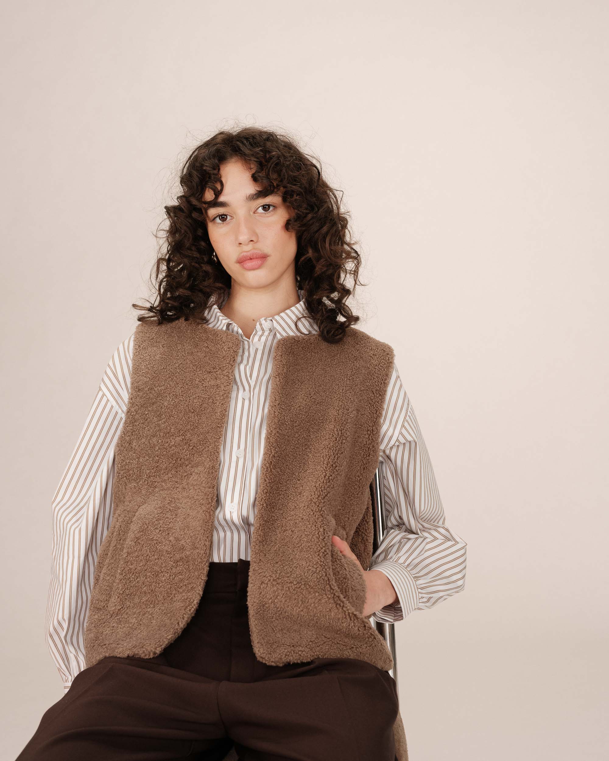 Veste taupe Sinatra