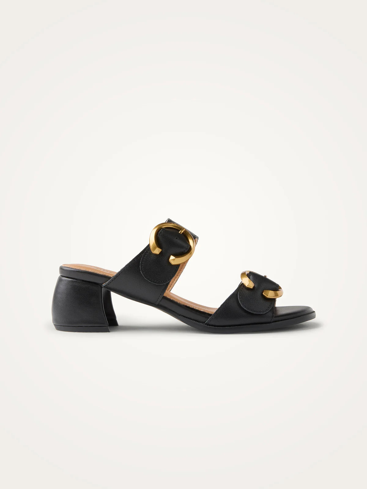 Mules Noires Luna