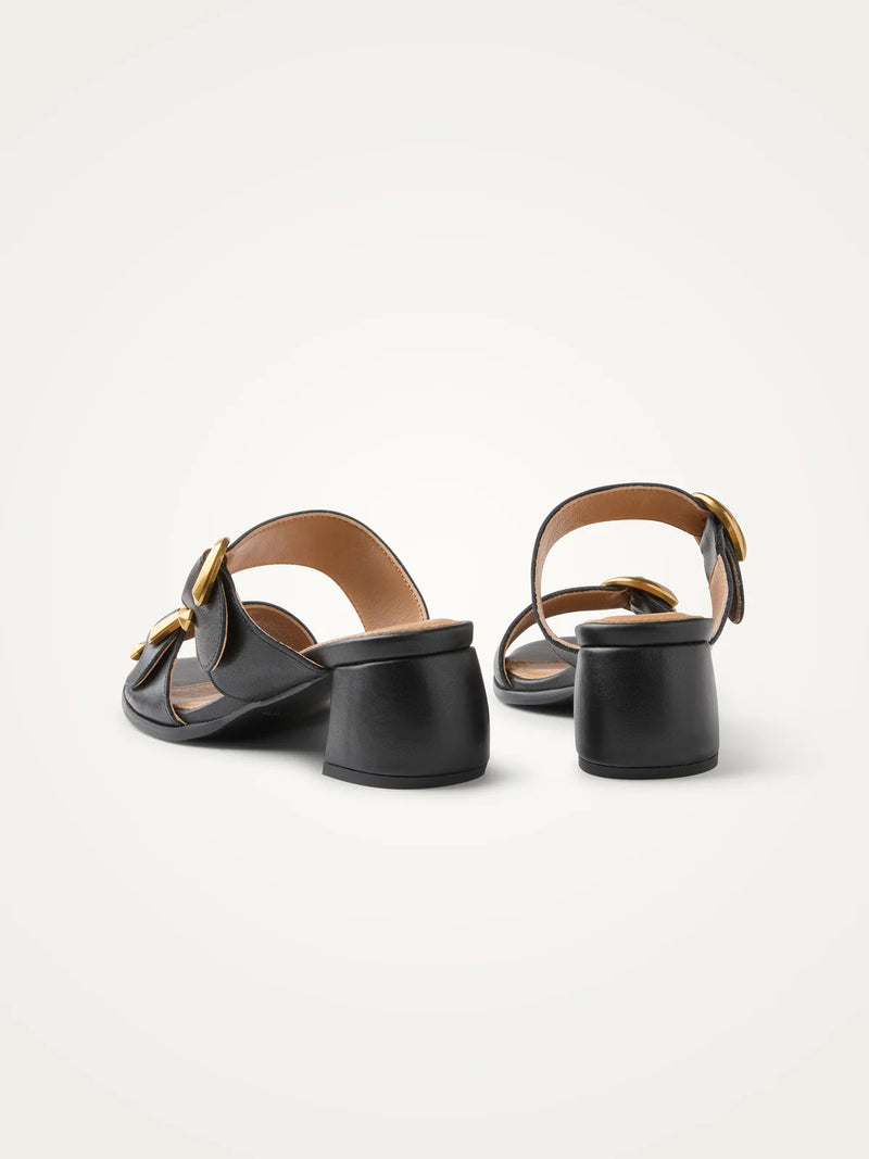 Mules Noires Luna