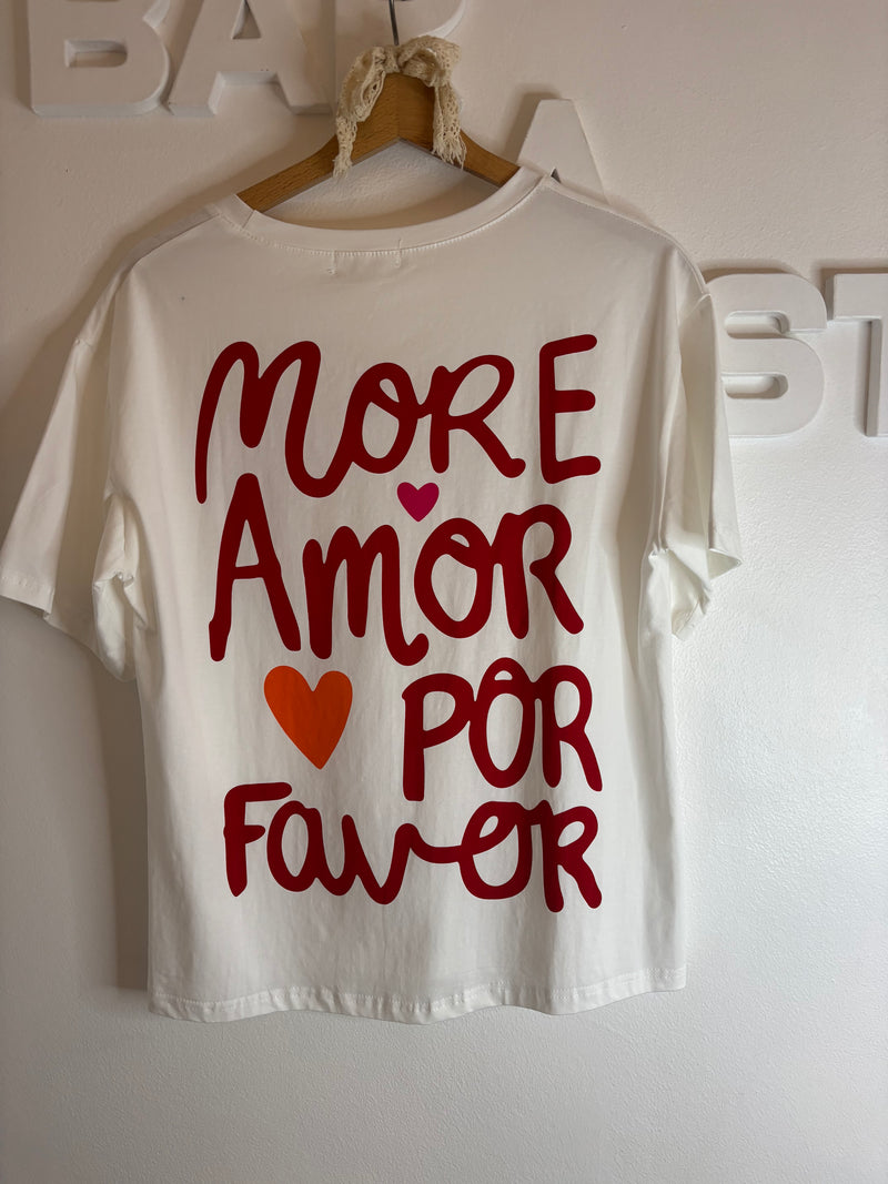 T-shirt more amor