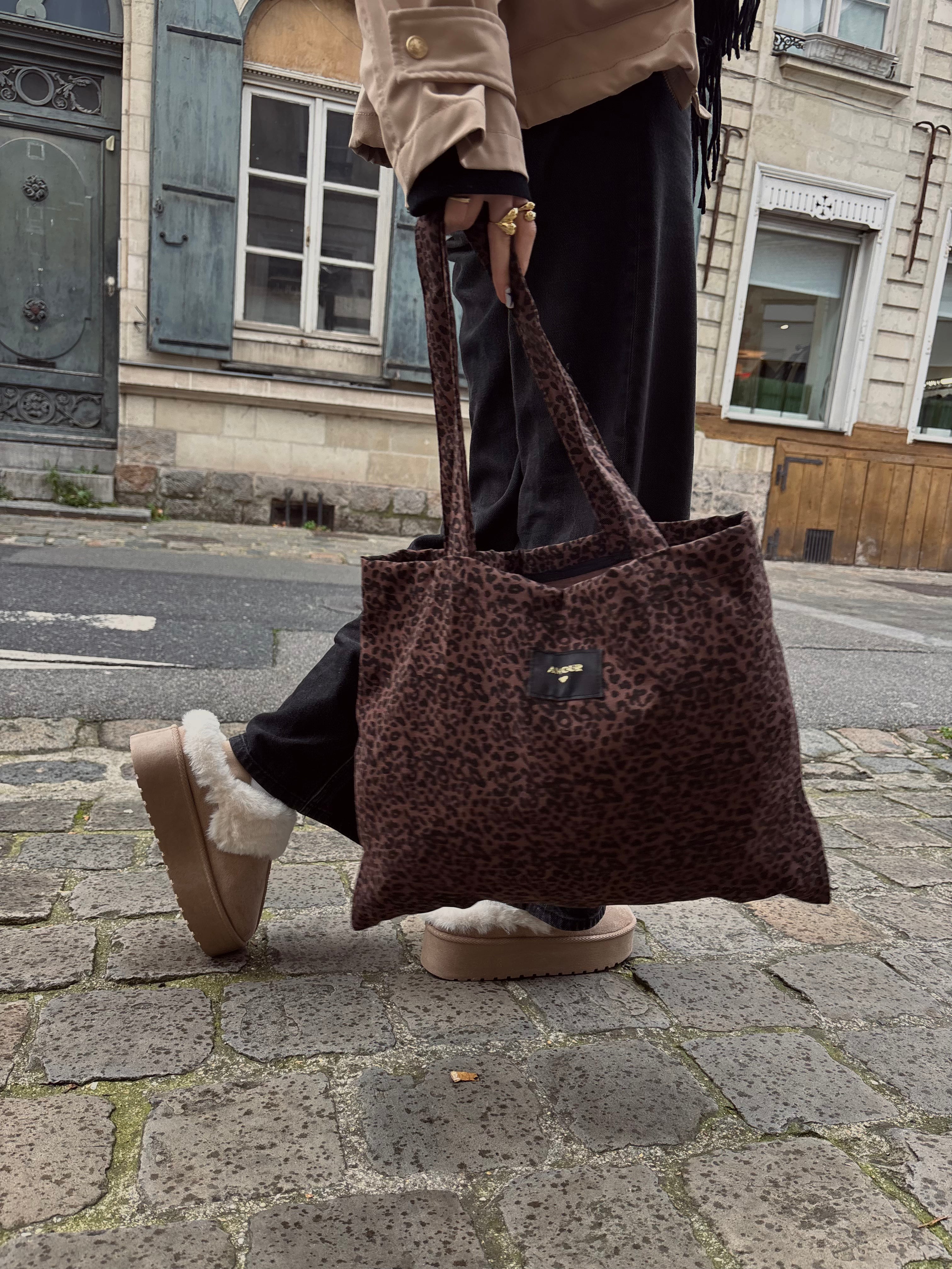 TOTE BAG MARRON PAOLA