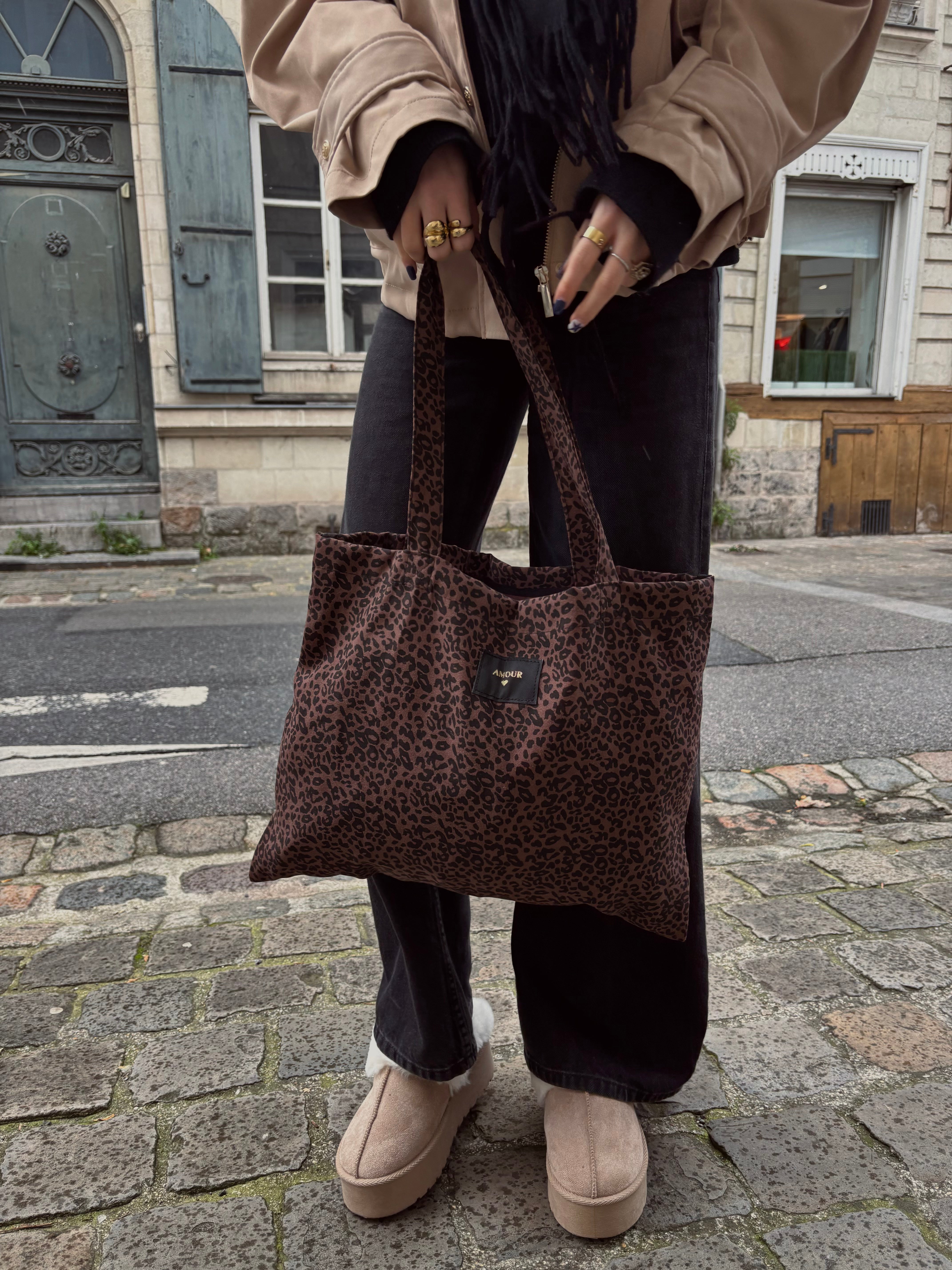 TOTE BAG MARRON PAOLA